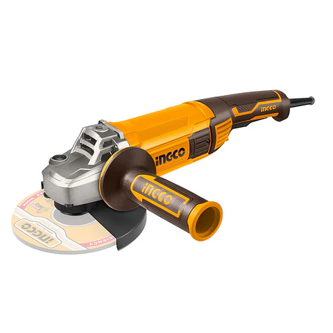 ESMERIL ANGULAR ELECTRICO INDUSTRIAL 7" 2000W/180MM INGCO AG200018