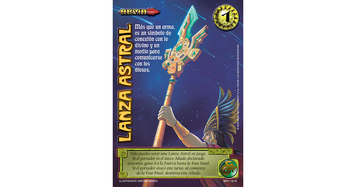 Lanza Astral (MP1) - Singles Primera Era - Mitos y Leyendas