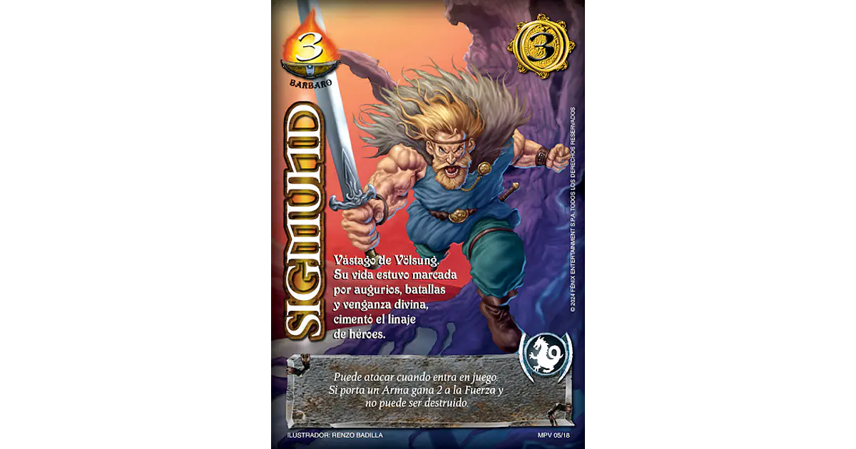 Sigmund (MP1) - Singles Primera Era - Mitos y Leyendas