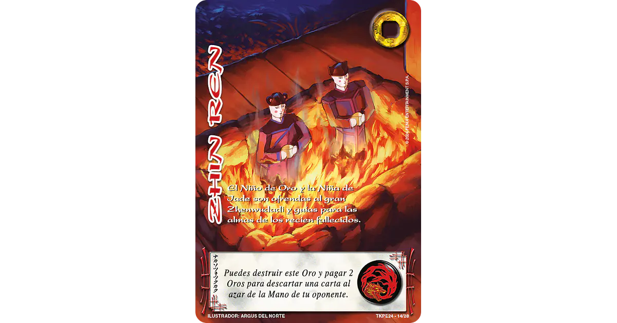 Zhin Ren (TKPE24 - Justa) - Singles Primera Era - Mitos y