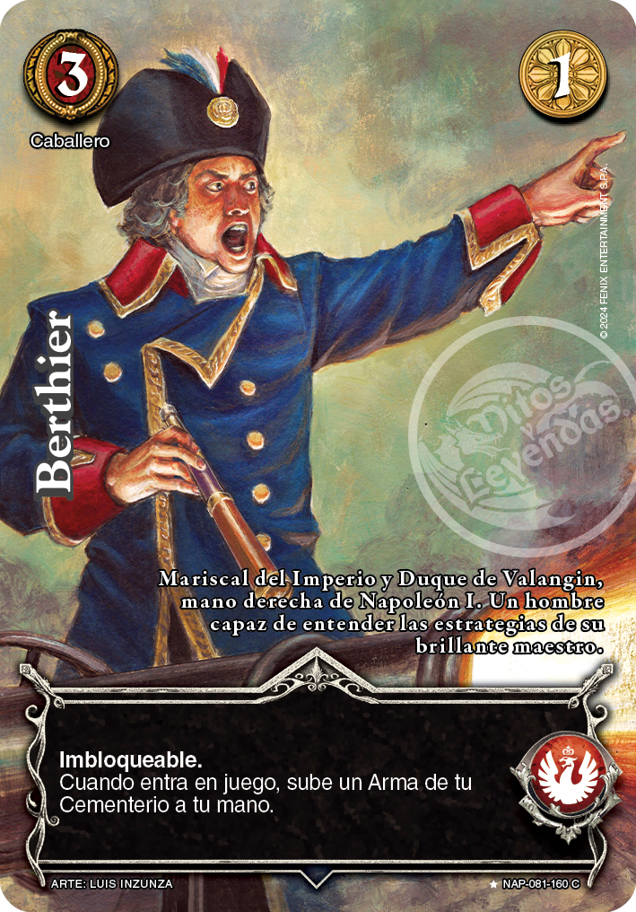Berthier (Napoleón - VC Foil)
