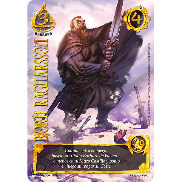 Bjorn Ragnarsson (LPE3.0 - Legendaria) - Singles Primera ...