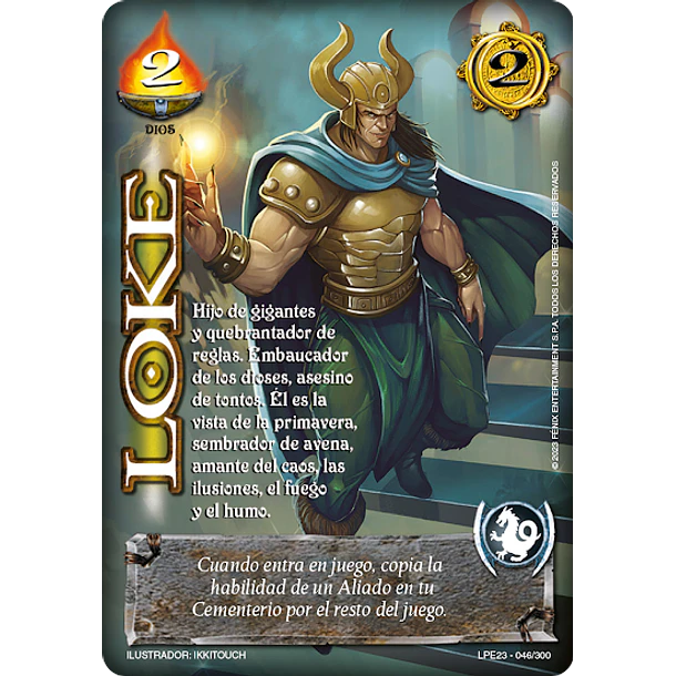 Loke (LPE3.0 - MR) - Singles Primera Era - Mitos y Leyendas