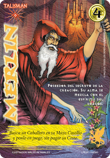 Merlin (LPE3.0 - Real) - Singles Primera Era - Mitos y Le