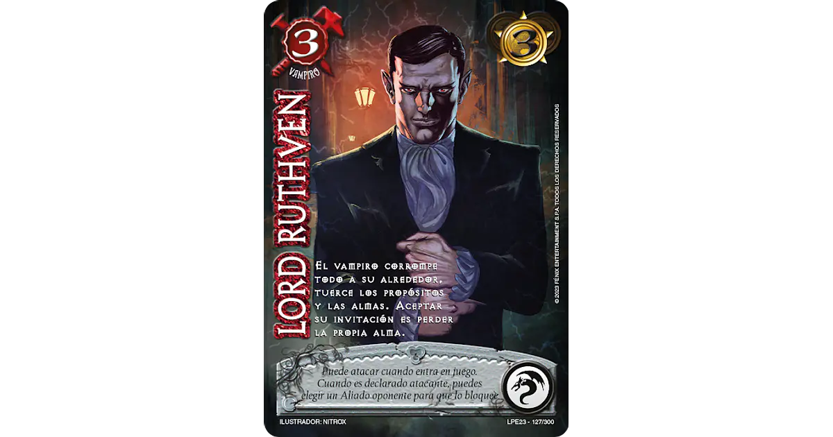 Lord Ruthven (LPE3.0 - Real) - Singles Primera Era - Mito...