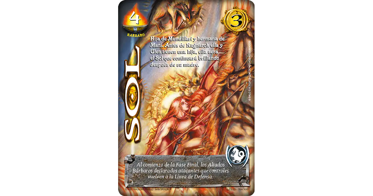 Sol (LPE3.0 - Real) - Singles Primera Era - Mitos y Leyendas