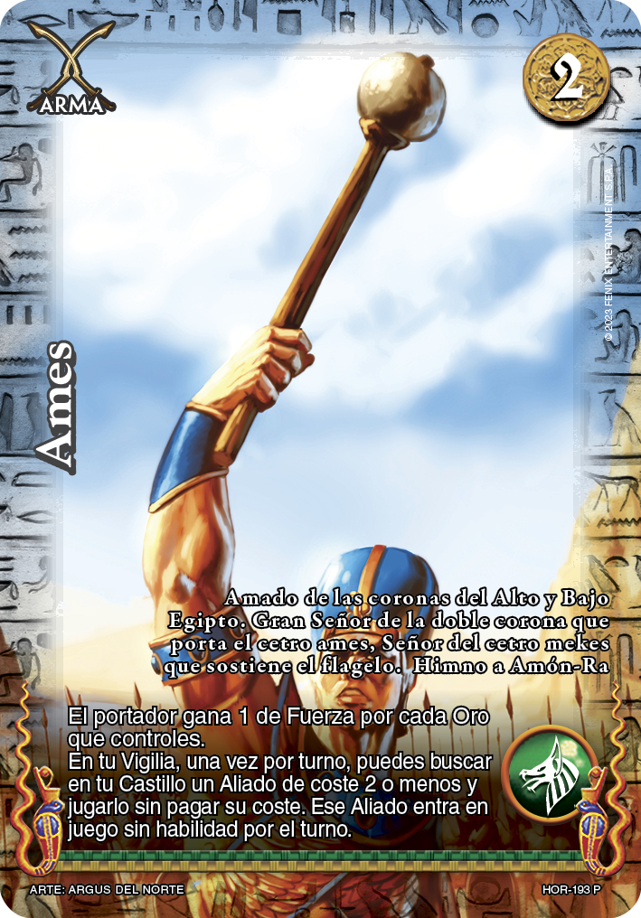 Ames (La Venganza de Horus - Promocional)