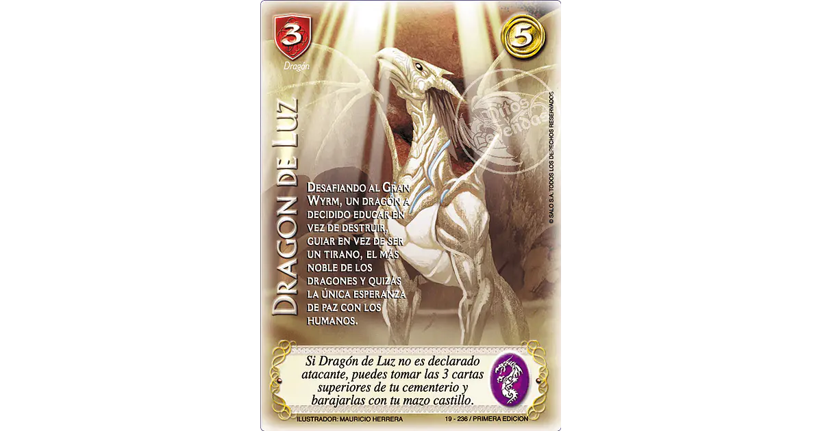 Dragón de Luz - Singles Primer Bloque - Mitos y Leyendas