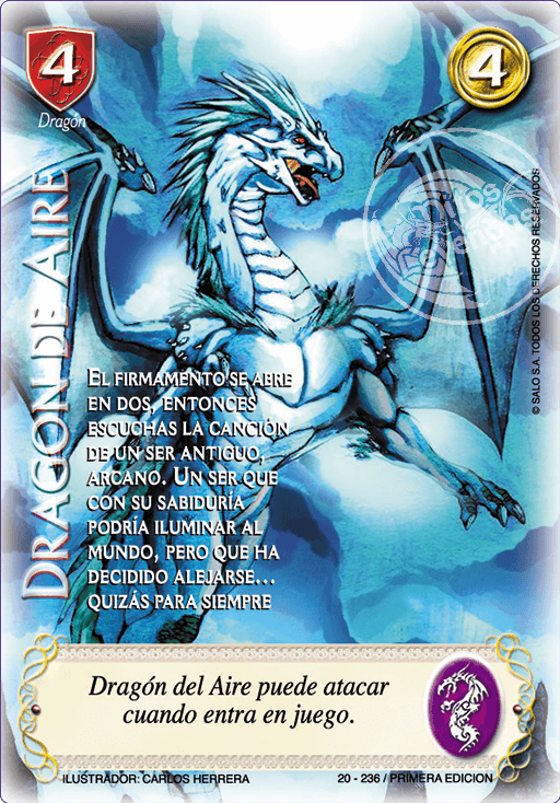 Dragón de Aire - Singles Primer Bloque - Mitos y Leyendas
