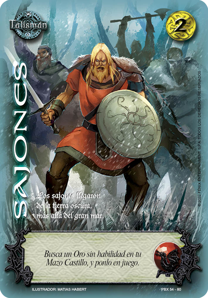 Sajones (PBX - Hijos de Daana) - Singles Primer Bloque -
