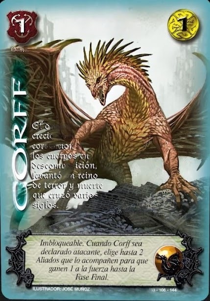 Confidence/自信 token (Promo FAB394) Corff (CRPB3 - Sombra) - Singles Primer Bloque - Mitos y