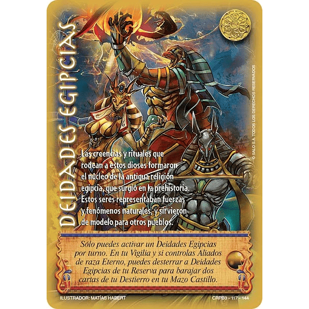 Deidades Egipcias (Foil Premium)