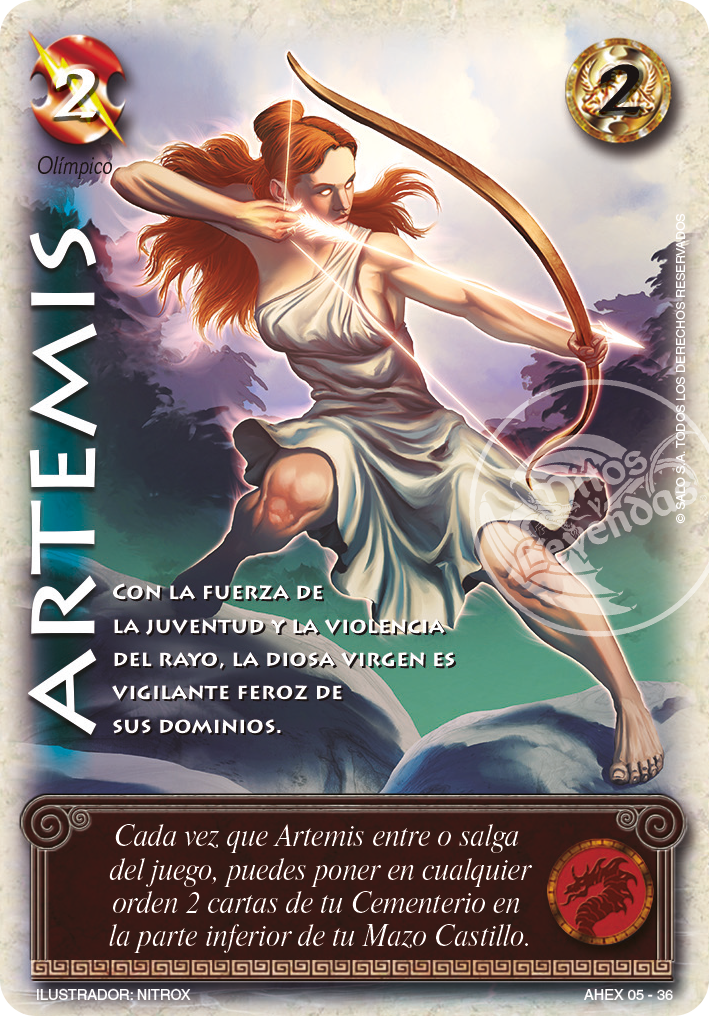 Artemis (Relatos de Helénica) - Singles Primer Bloque - M