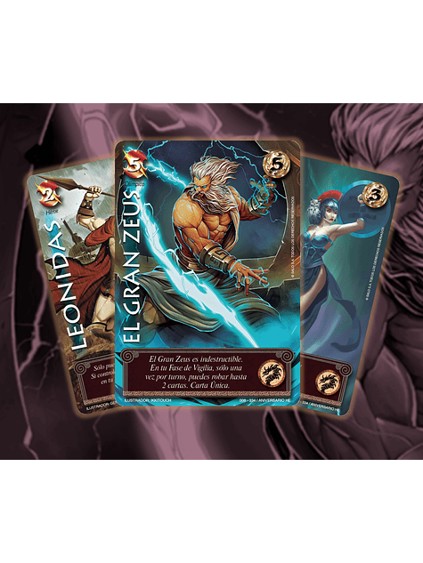 Pack de 10 sobres Helénica Aniversario - Mitos y Leyendas 4