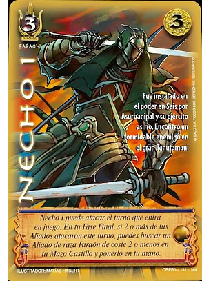 Necho I (CRPB3 - Faraón)