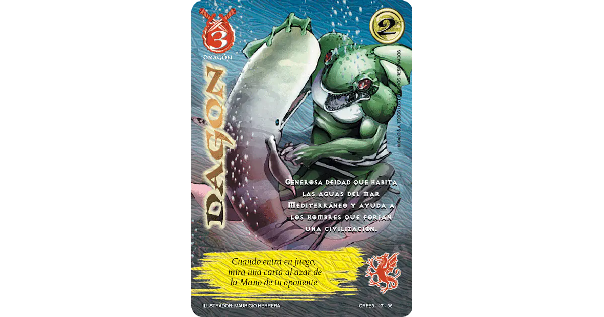 Dagon (CRPE3 - Dragón) - Singles Primera Era - Mitos y Le...