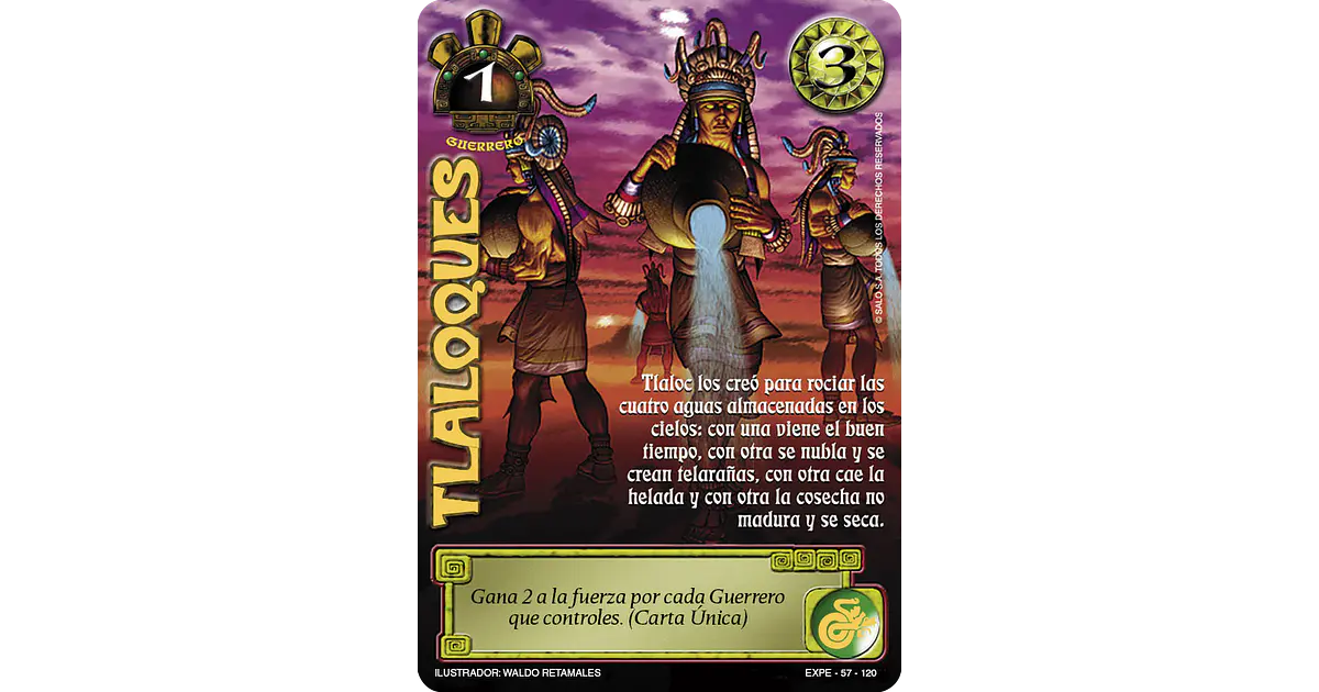 Tlaloques (EXT22 - Ira del Nahual) - Singles Primera Era ...