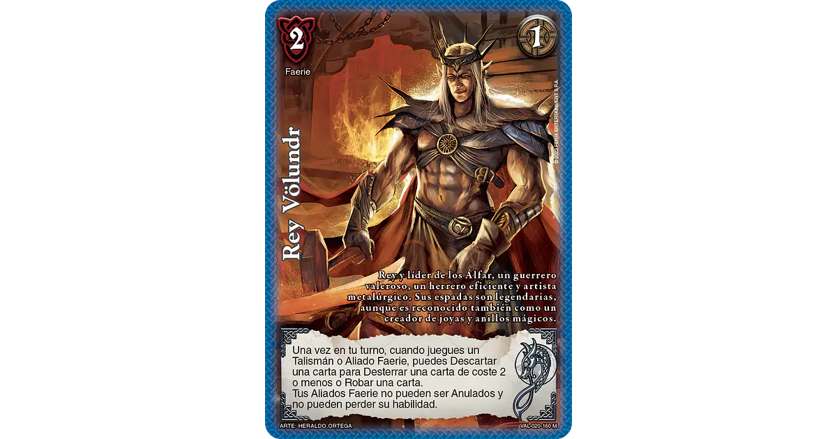 Rey Völundr (VAL - Mega Real) Singles Nueva Era - Mitos y...