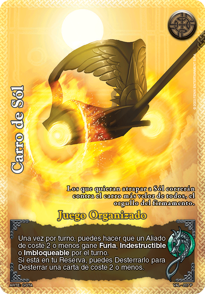 Carro de Sol (VAL - Promocional)