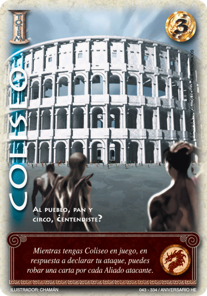 Coliseo (Helénica Aniv - MR) - singles primer bloque - Mi