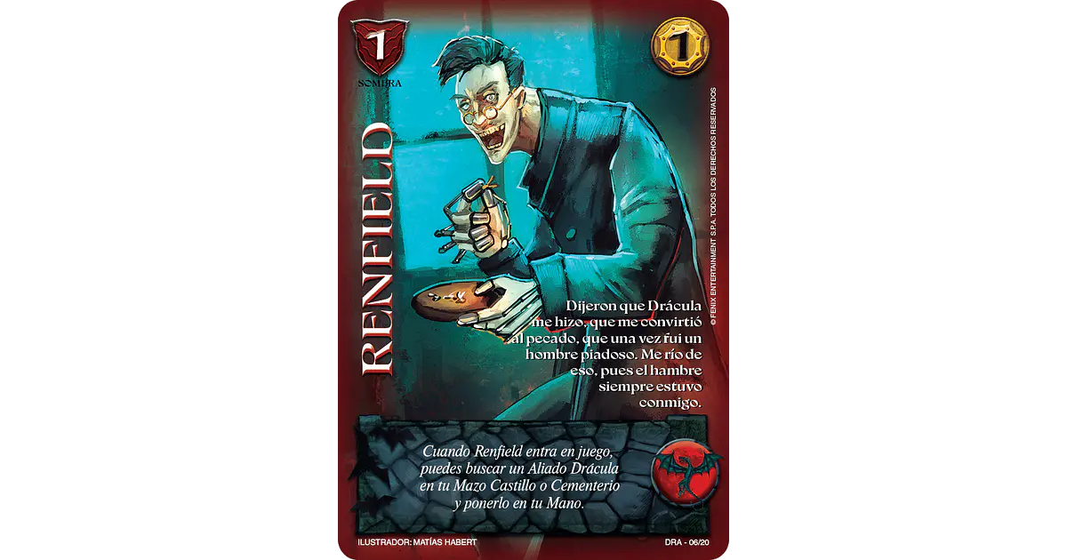 Renfield (Kit Drácula) single primera era - Mitos y Leyendas