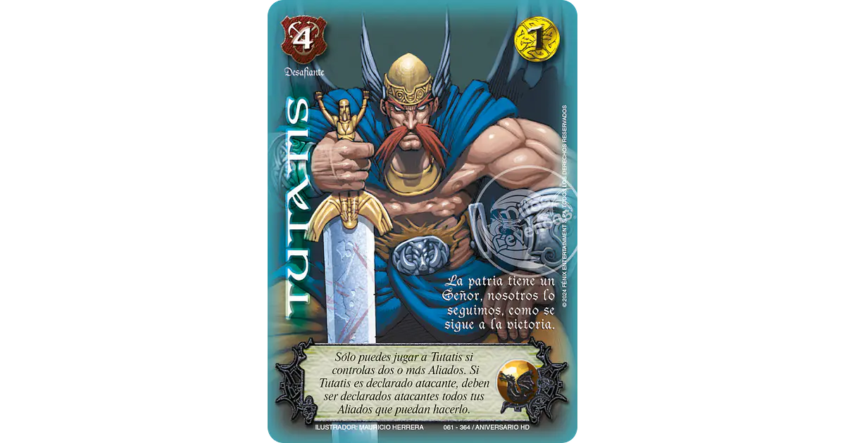 Tutatis (HD Aniversario - Real) - single primer bloque