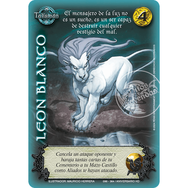 León Blanco (HD Aniversario - Real)