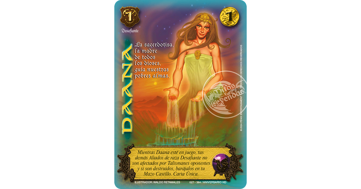 Daana (HD Aniversario - MR - Rework Foil Dorado) - single...