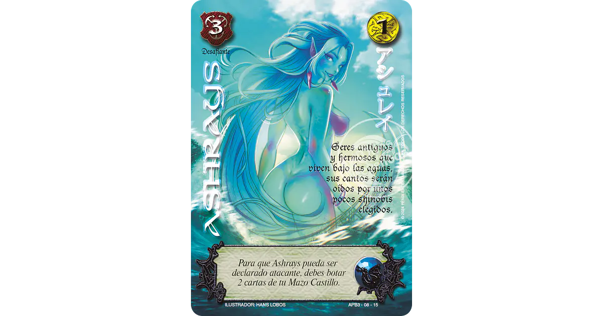 Ashrays (Shogun Tres) - singles primer bloque - Mitos y L