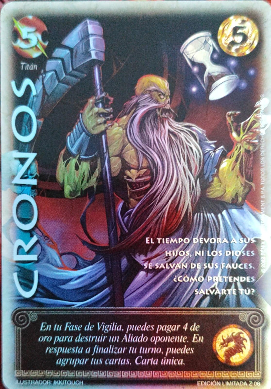 【TOMO】 Cronos (Zombies) single primer bloque myl - Mitos y Leyendas