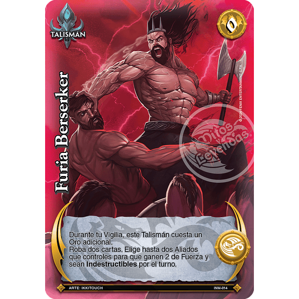 Furia Berserker (Colección Inmortal)