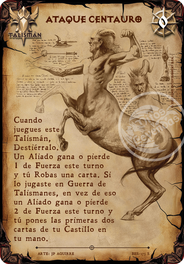 Ataque Centauro (Bestiarium - Secretas)