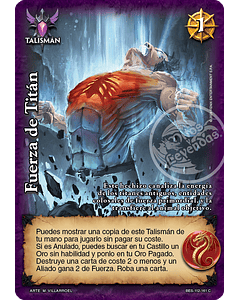 Fuerza de Titán (Bestiarium - Cortesana)