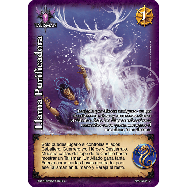 Llama Purificadora (Bestiarium - Vasalla)