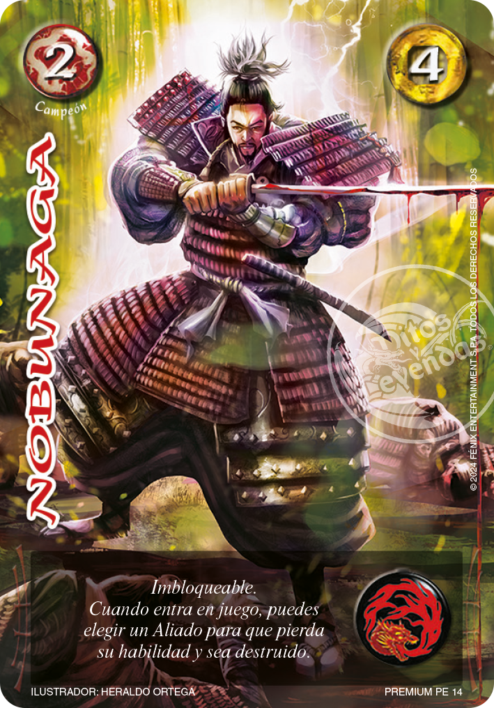 Nobunaga (LBPE24 - Full Art) - Singles Primera Era - Mito