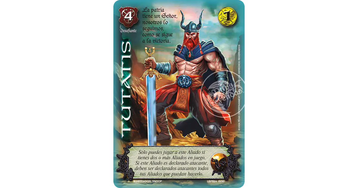 Tutatis (LBPB24 - Arte Alternativo) - Singles Primer Bloq...
