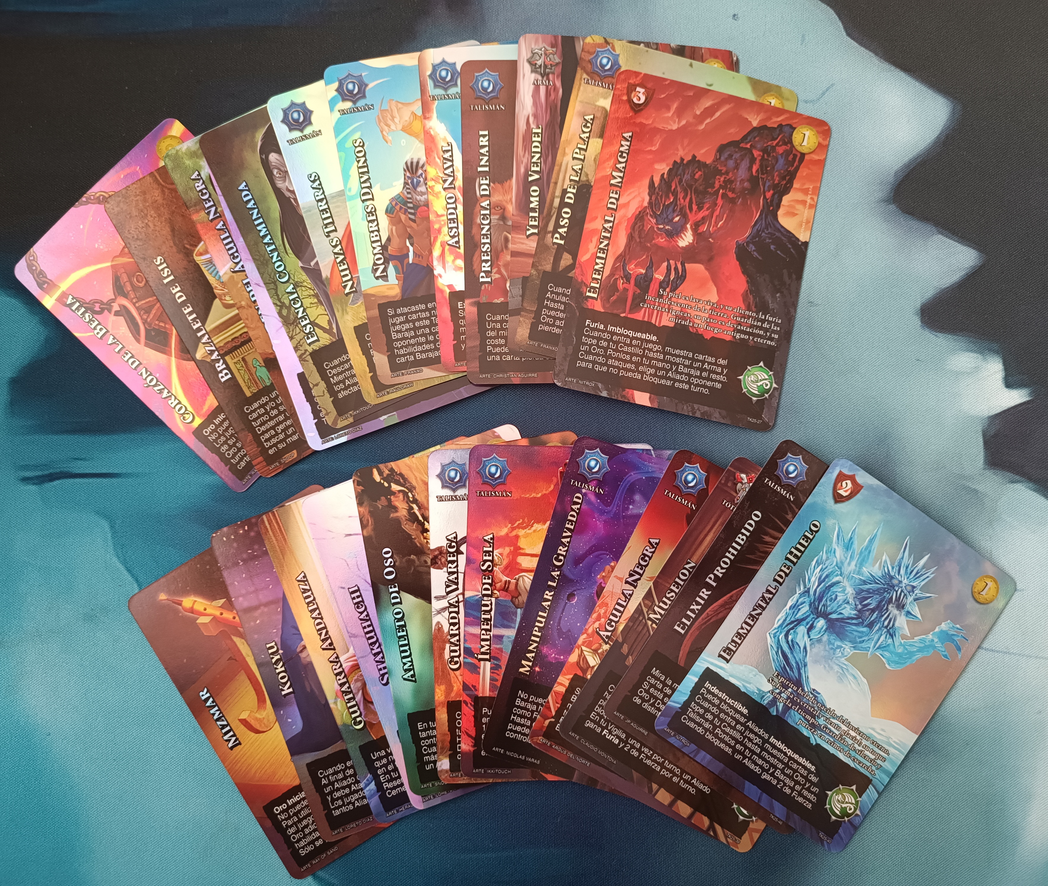 Set 24 Cartas Nuevas Toolkits 2025
