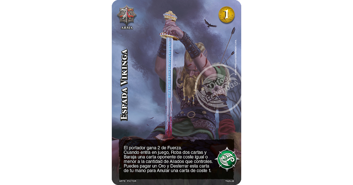 Espada Vikinga (TK25 - Cenizas de Fuego) Singles Imperio