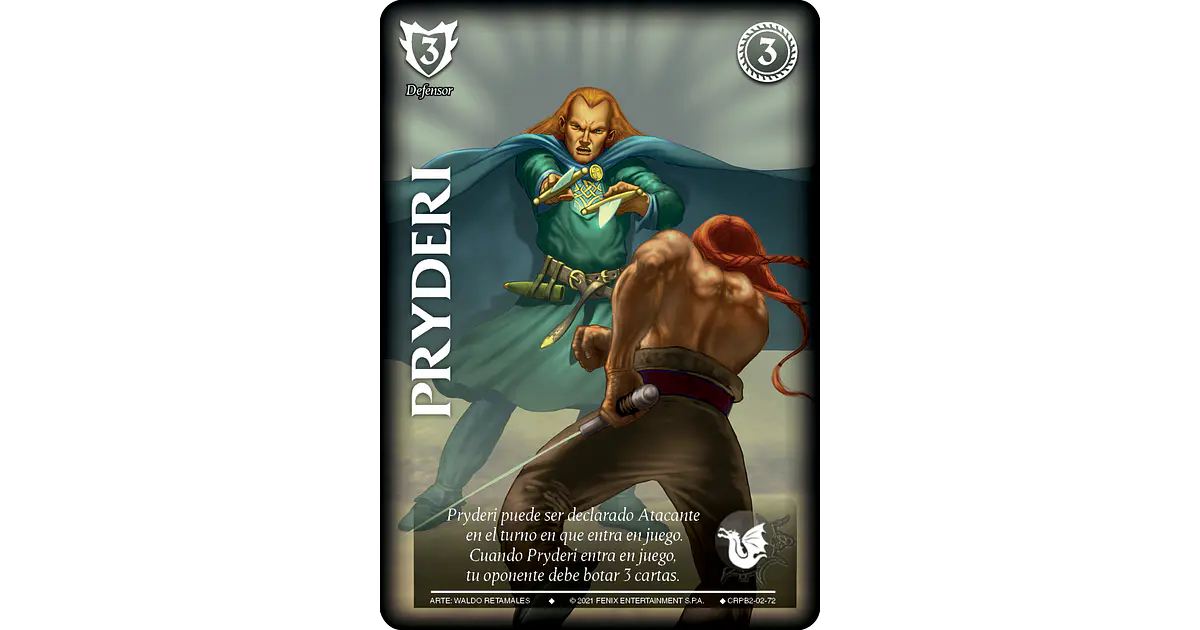 Pryderi (CRPB2 - Defensor) - Singles Primer Bloque - Mito...