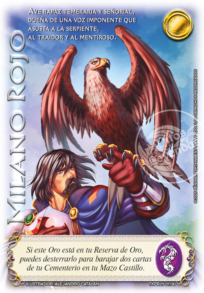 Milano Rojo (TKPB25 - Nobleza y Poder) - Singles Primer B