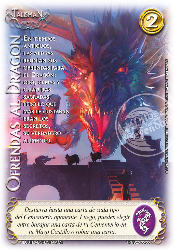Ofrendas al Dragón (TKPB25 - Nobleza y Poder) - Singles P