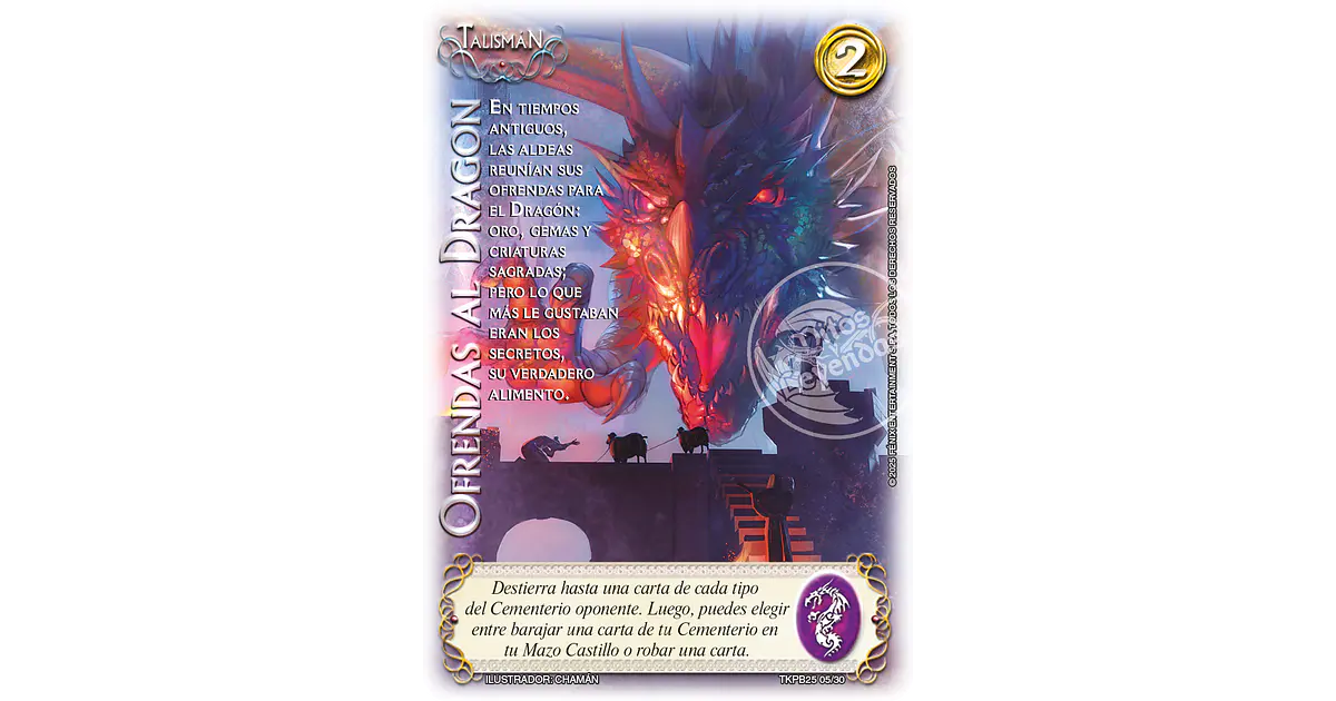 Ofrendas al Dragón (TKPB25 - Nobleza y Poder) - Singles P