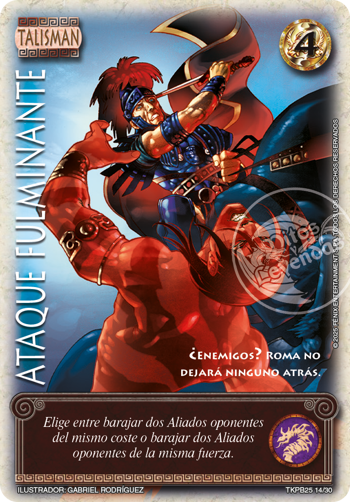 Ataque Fulminante (TKPB25 - Nobleza y Poder)