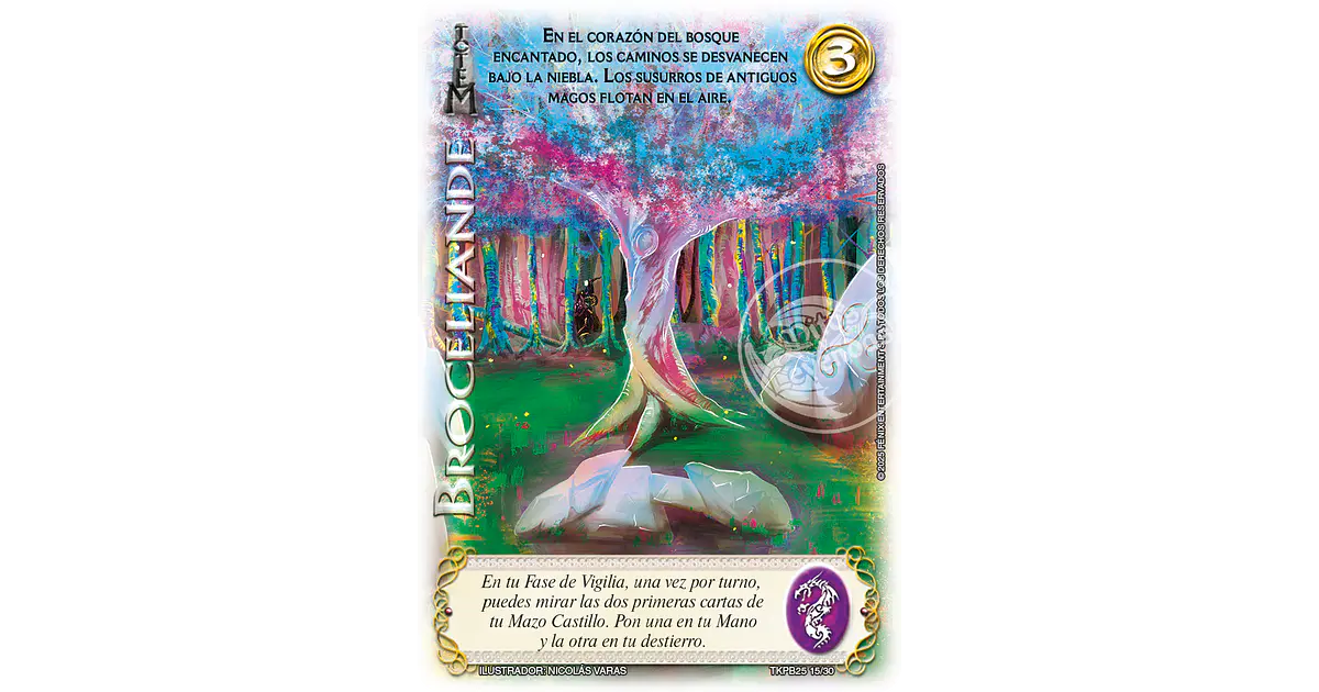Broceliande (TKPB25 - Nobleza y Poder) - Singles Primer B