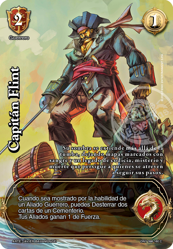 Capitán Flint (ONY - VC Foil)