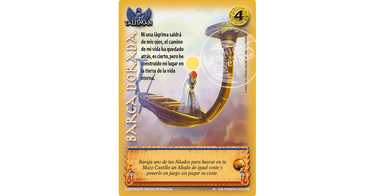Barca Dorada - Singles Primer Bloque - Mitos y Leyendas
