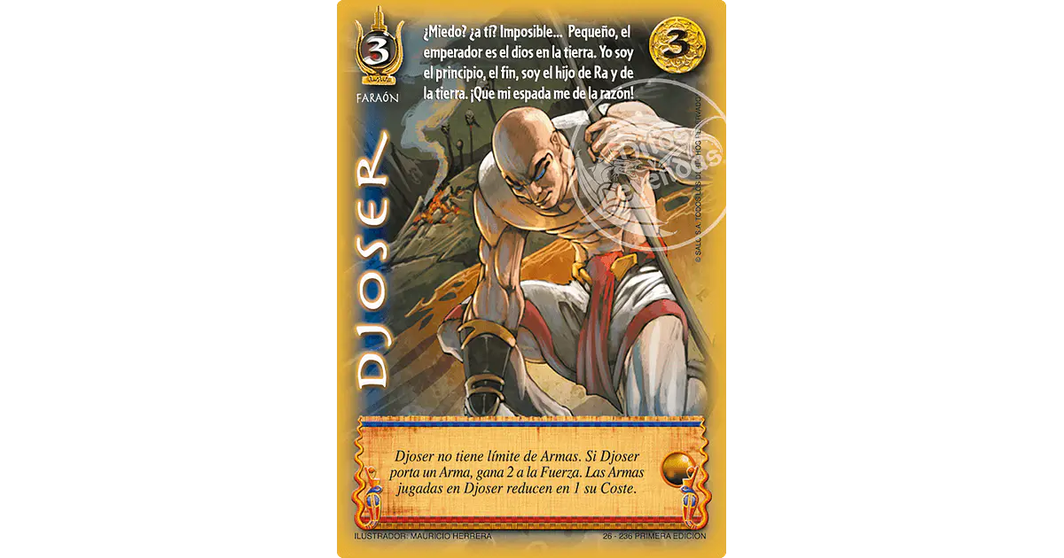 Djoser - Singles Primer Bloque - Mitos y Leyendas
