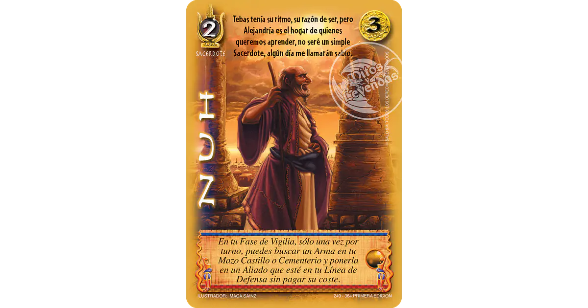 Nuh - Singles Primer Bloque - Mitos y Leyendas