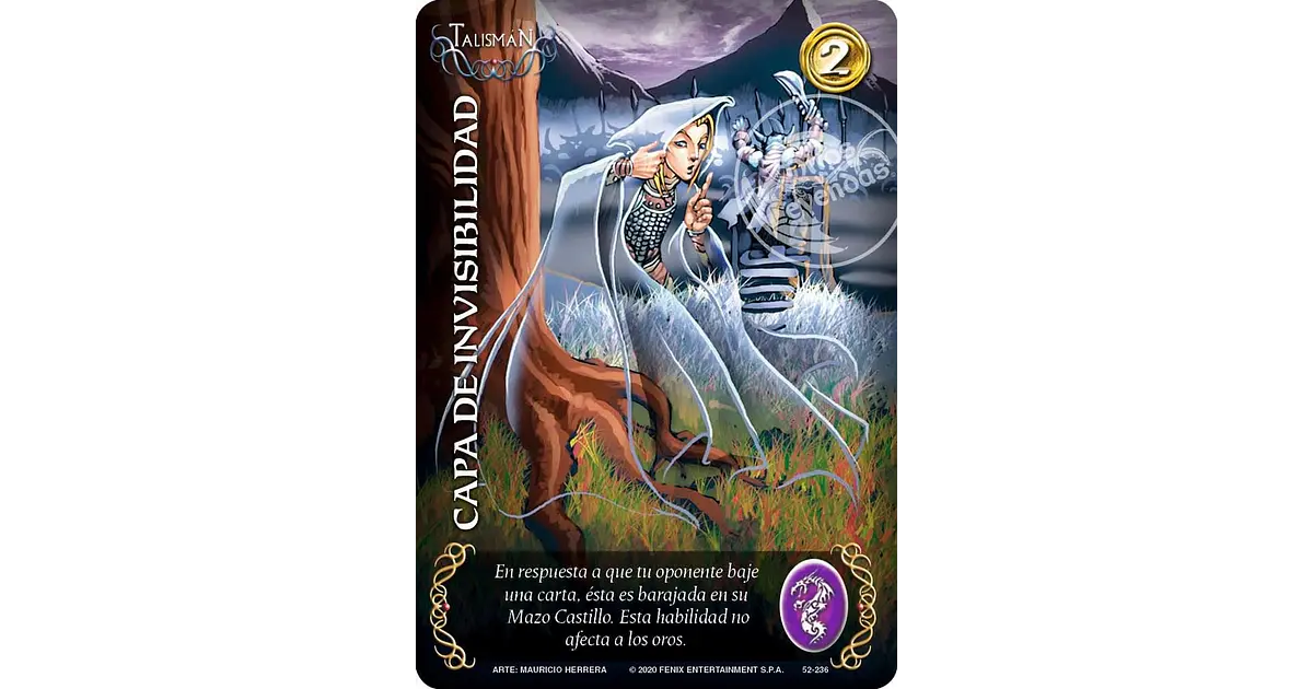Capa de Invisibilidad (Kit de Juego 1)