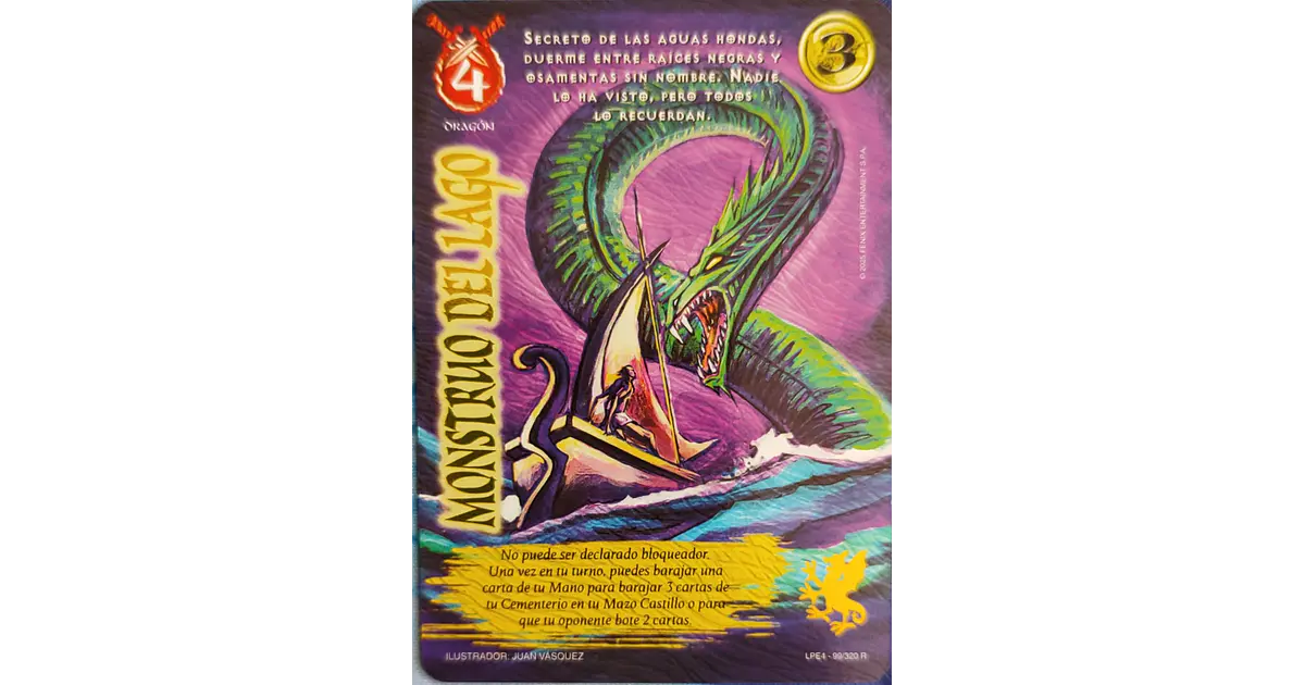 Monstruo del Lago (LPE4 - Real) - Singles primera Era - M...